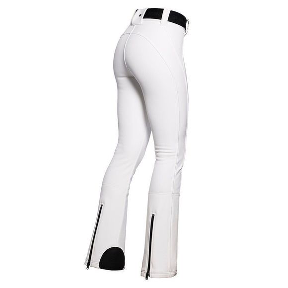 Goldbergh Pippa Belted Ski Pants White Black NWT US 10 - Picture 7 of 7